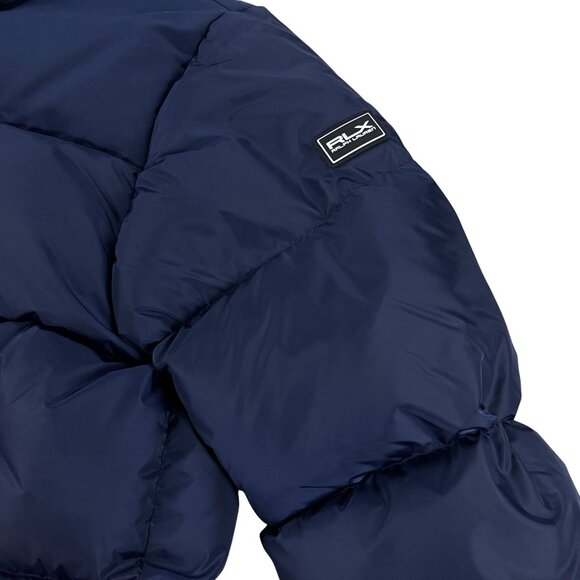 Ralph Lauren RLX Garston Hooded Down Puffer Ski Jacket Mens Size M Navy NWT - Picture 10 of 13
